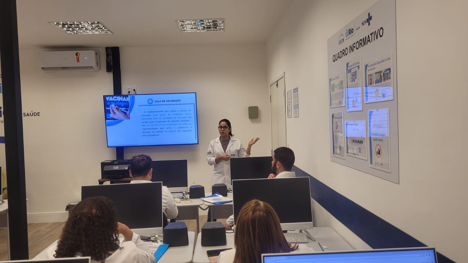 Quarto Módulo Do Qualifica Vacina No Laboratório De Territorialização Da OTICS Rio– Botafogo