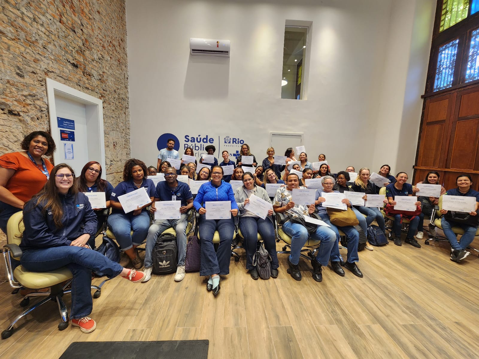 Terceira Turma do Curso de Orientações Básicas para Recepcionistas – OBAR