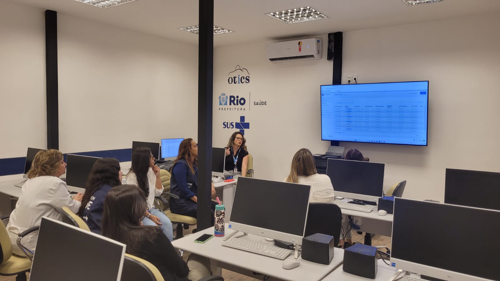 Reunião de alinhamento do Super Centro Carioca de Vacinação