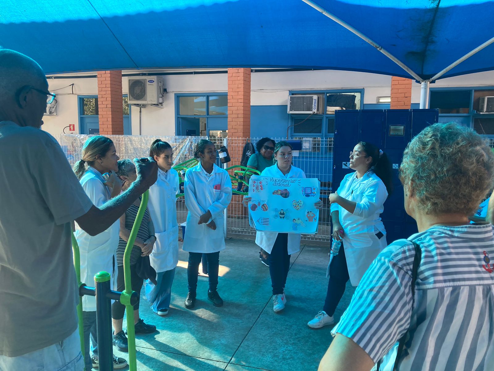Conscientização sobre Hipertensão Arterial na Academia Carioca