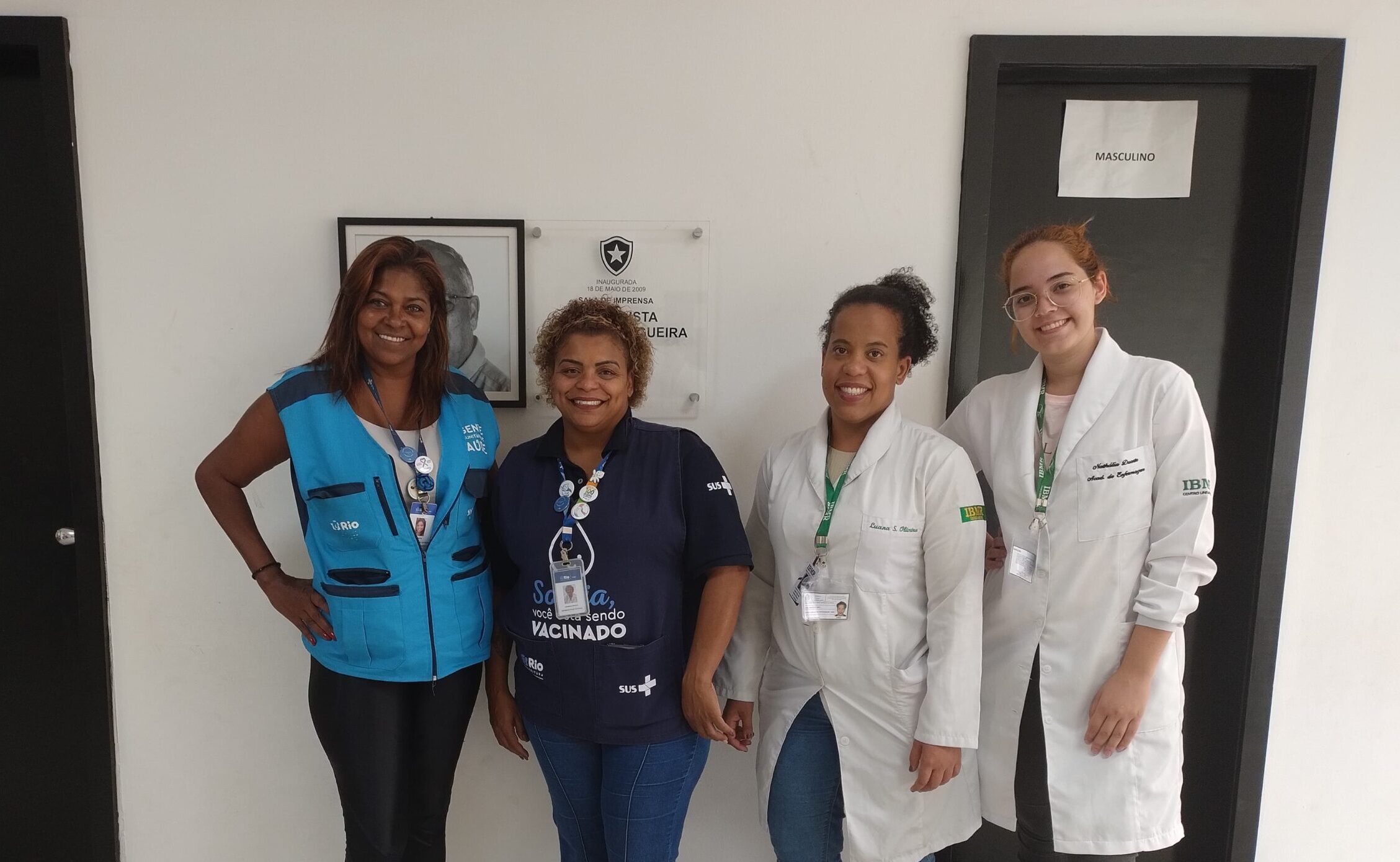 Vacinação Contra a Influenza no Clube do Botafogo