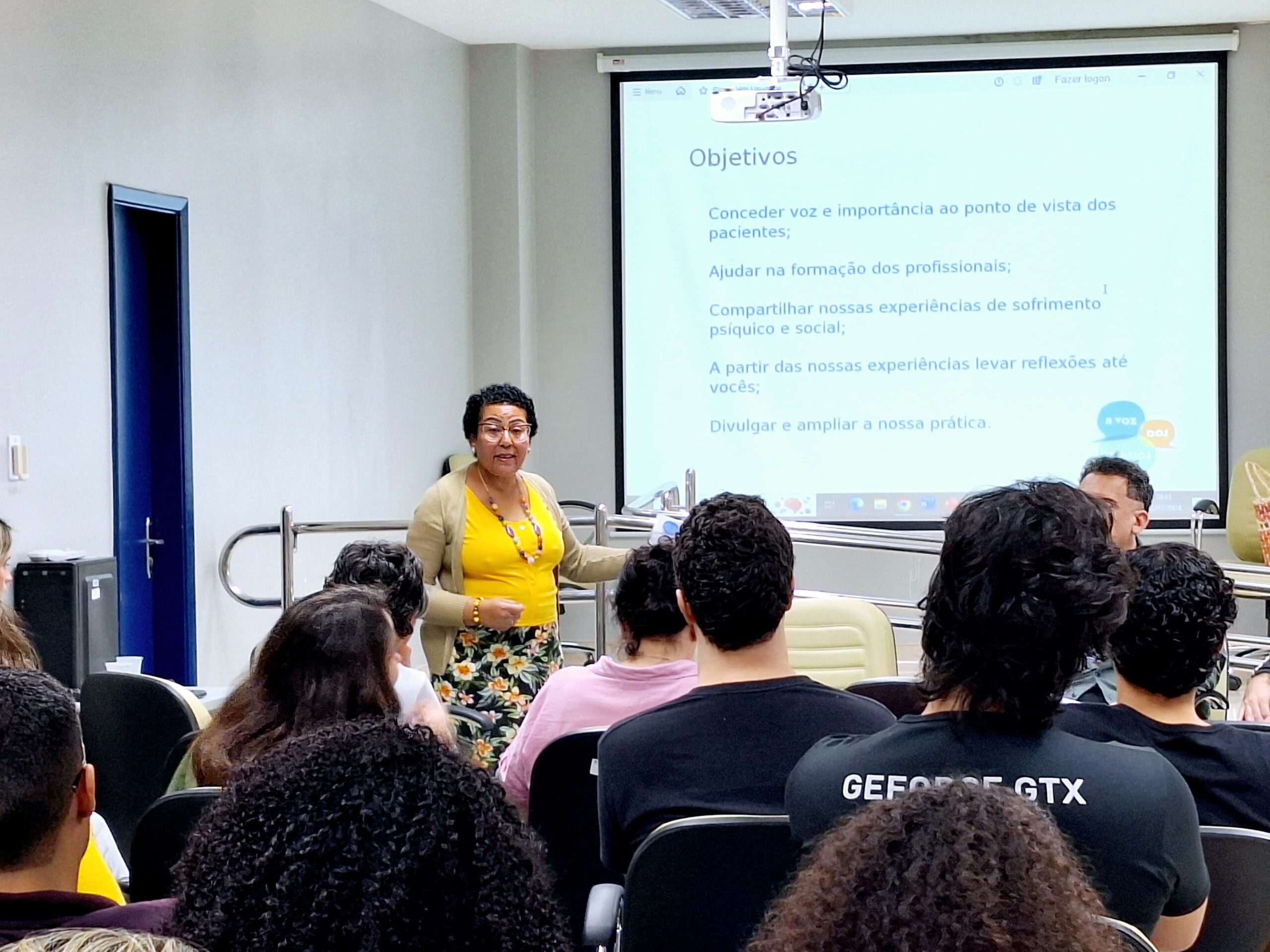 Recepção dos Internos da UFRJ no Auditório do Instituto Philippe Pinel