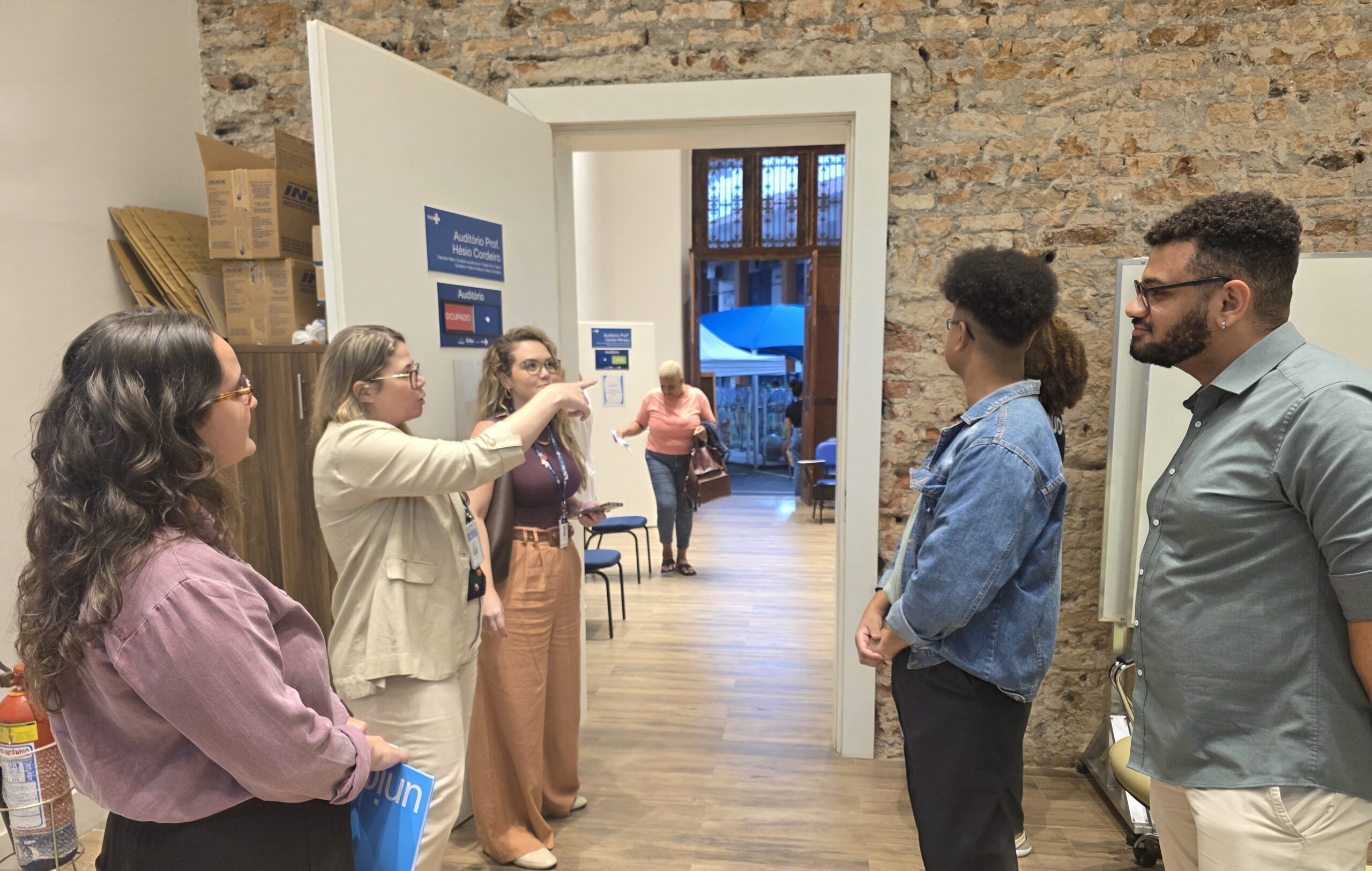 Visita Técnica da UNICEF ao Super Centro Carioca de Vacinação e à OTICS Botafogo