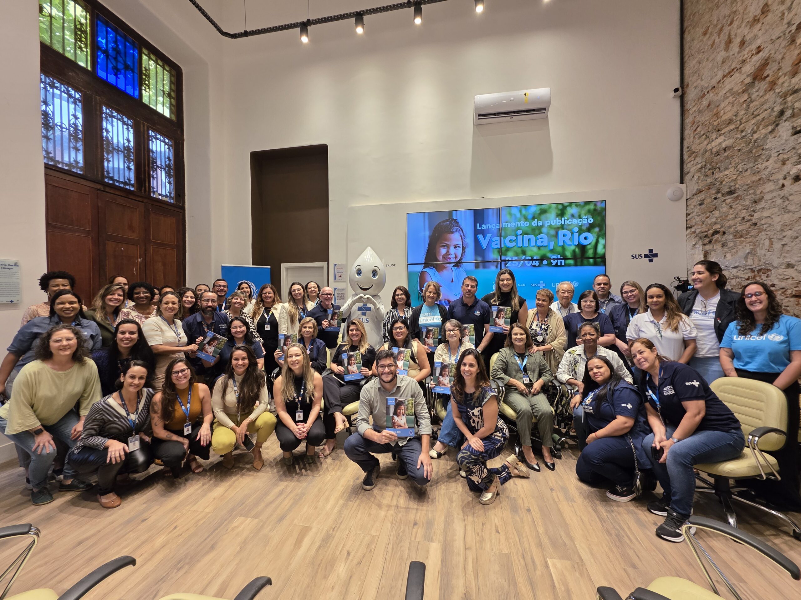Lançamento do Livro Vacina, Rio