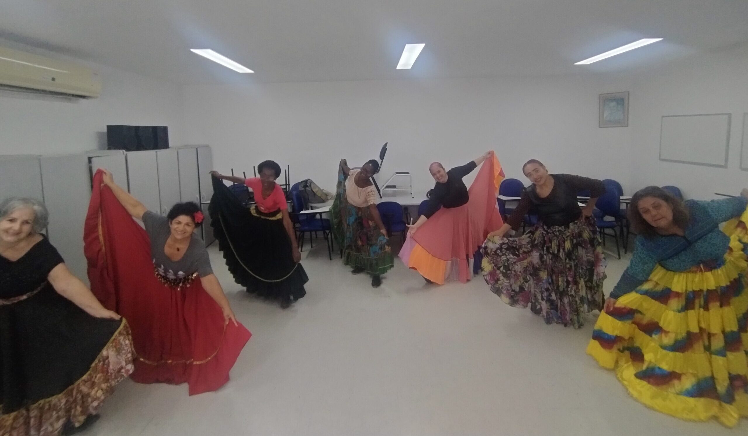 Grupo de dança cigana