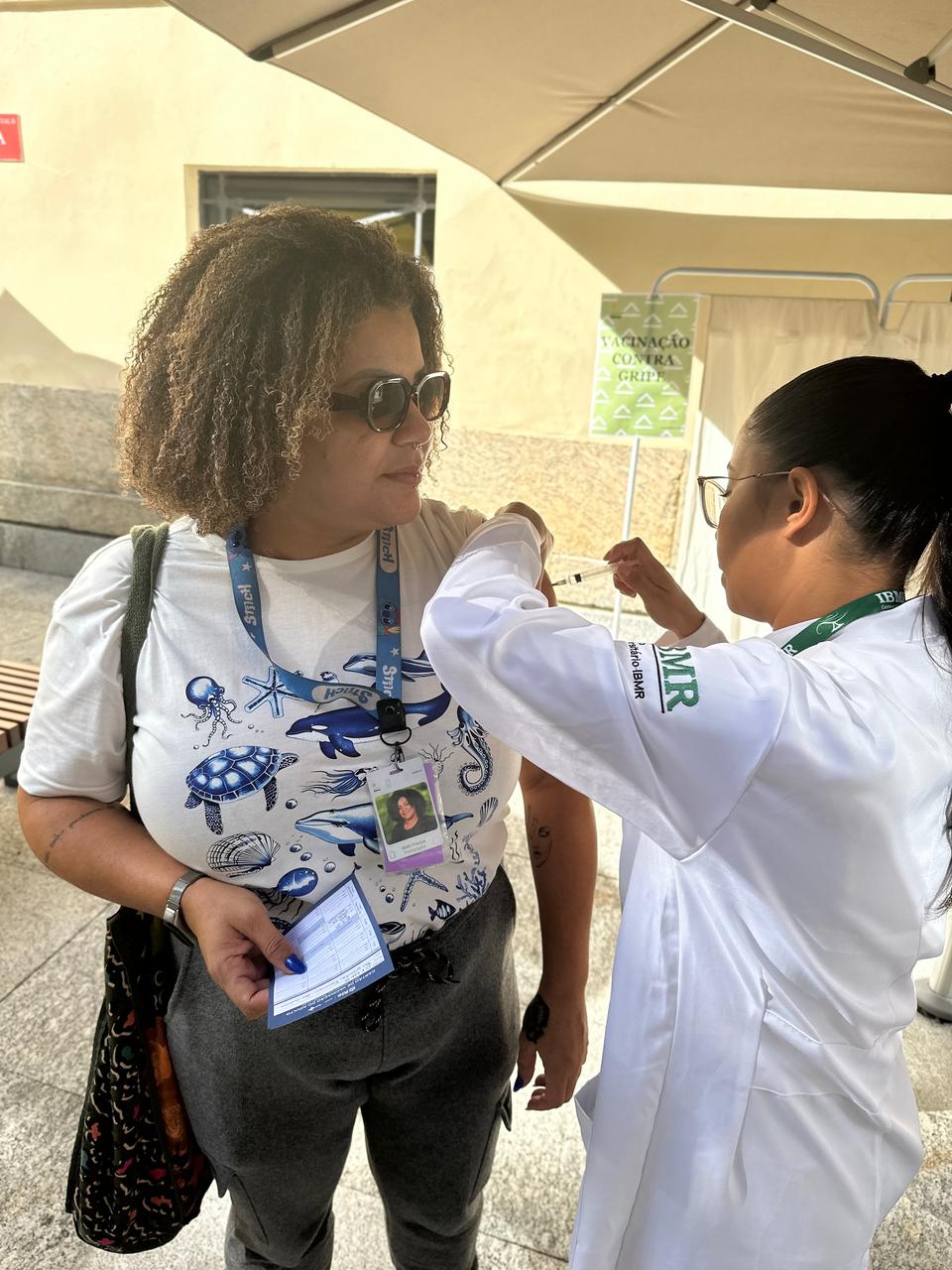 Vacinação contra a influenza na Escola Eleva