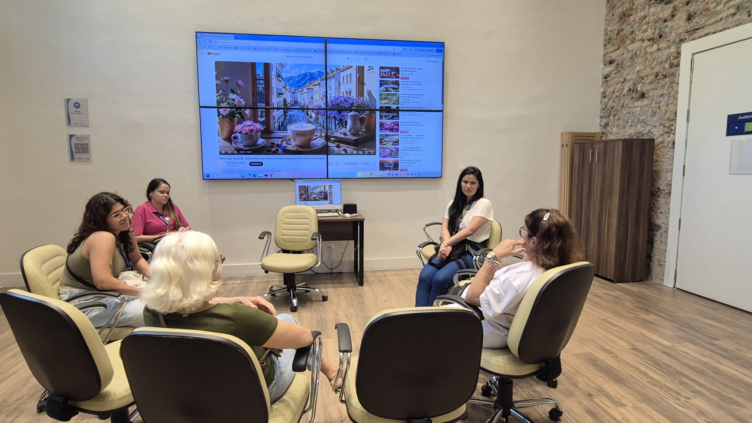 Grupo Aliviando Tensões – CF Luiz de Moraes Júnior