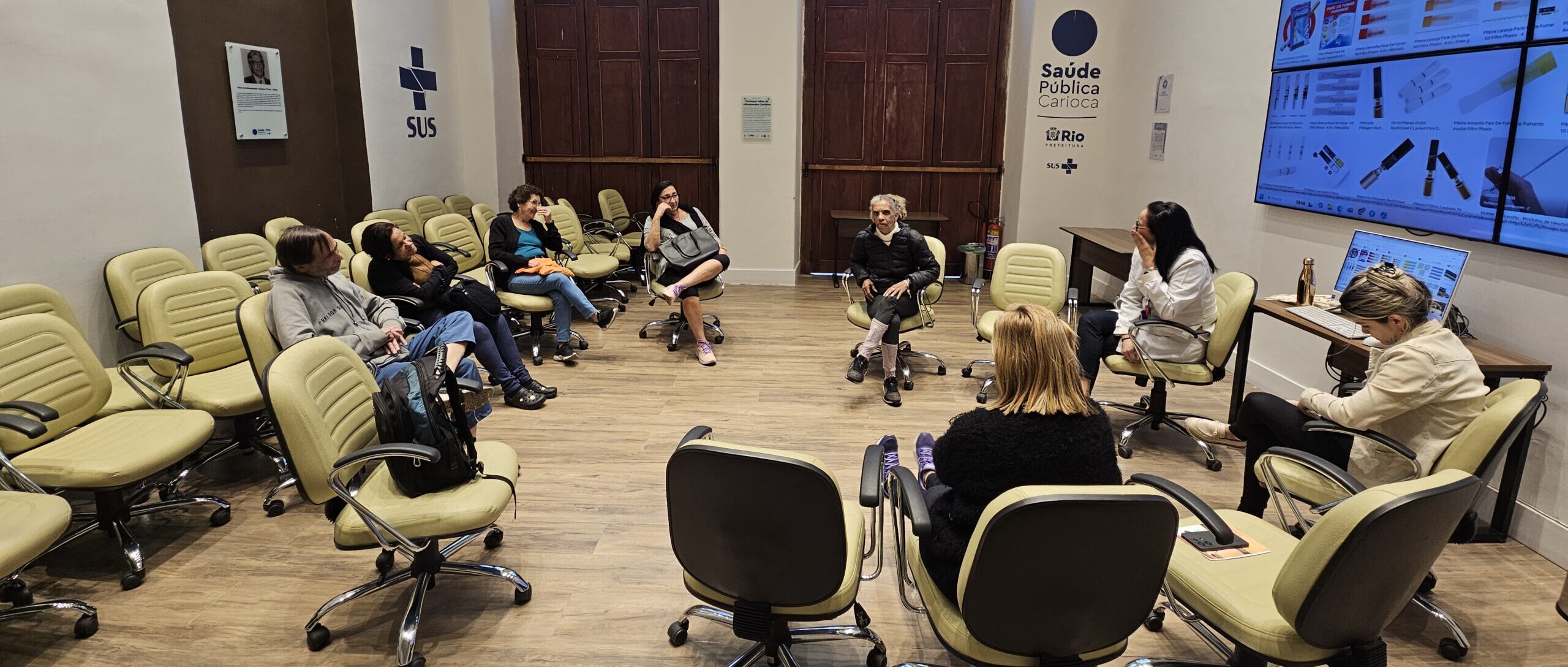 Grupo de Cessação de Tabagismo – CF Luiz de Moraes Junior