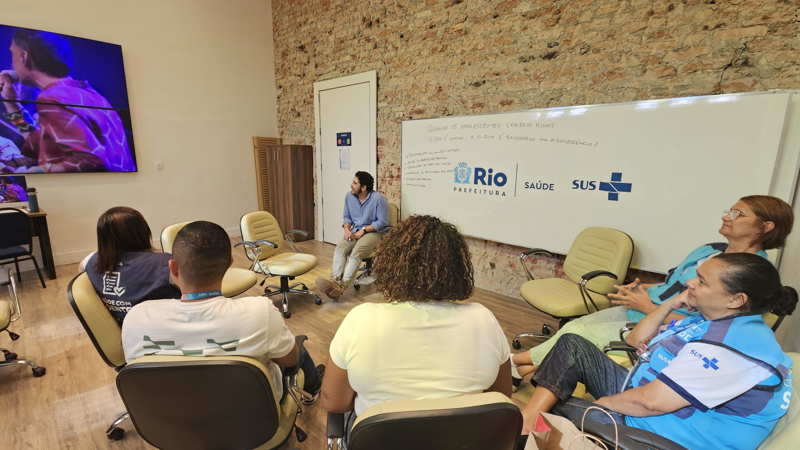 2ª Roda de Conversa: Saúde Mental na Adolescência – Turma 2