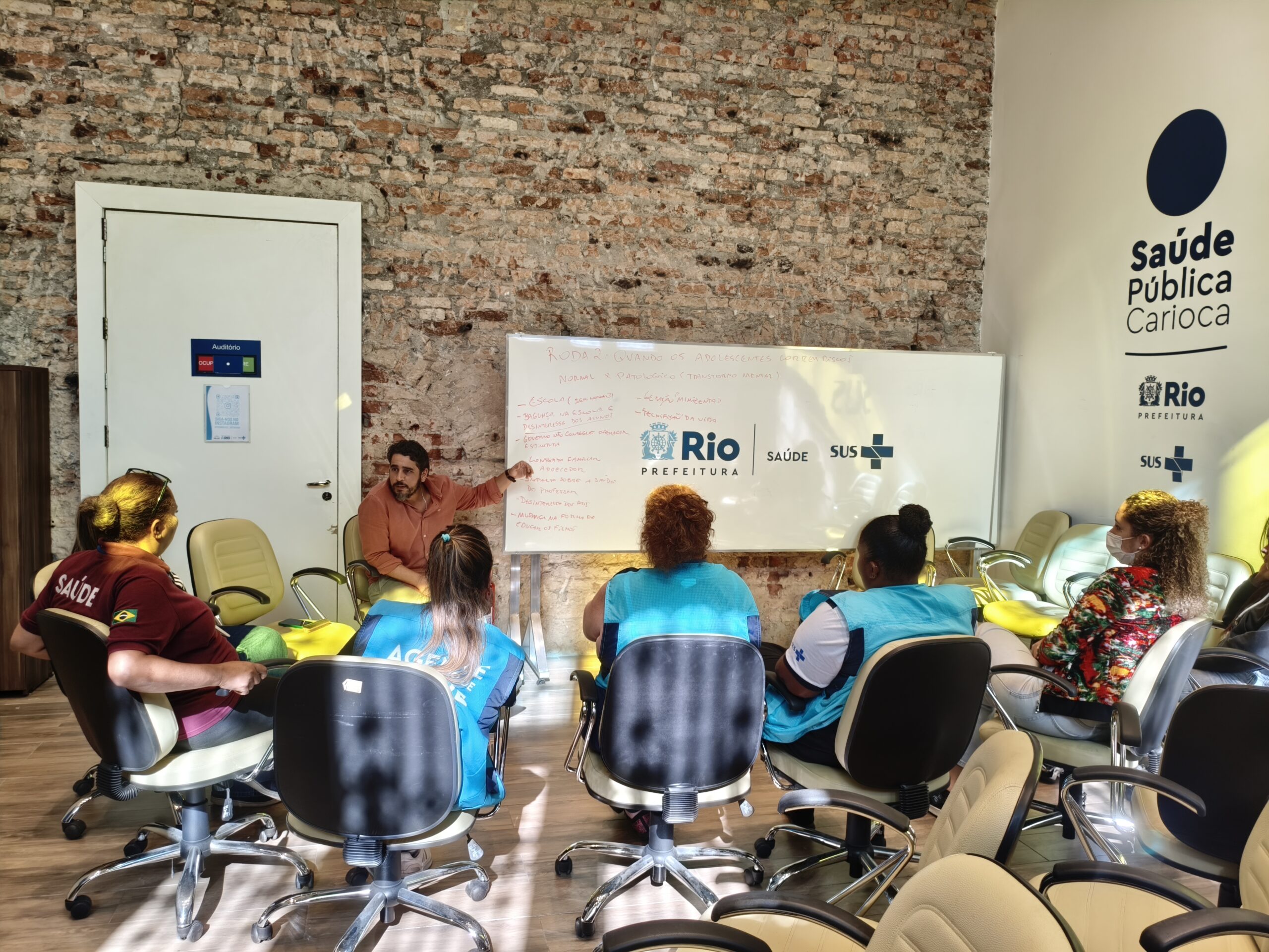 2ª Roda de Conversa: Saúde Mental na Adolescência – Turma 1