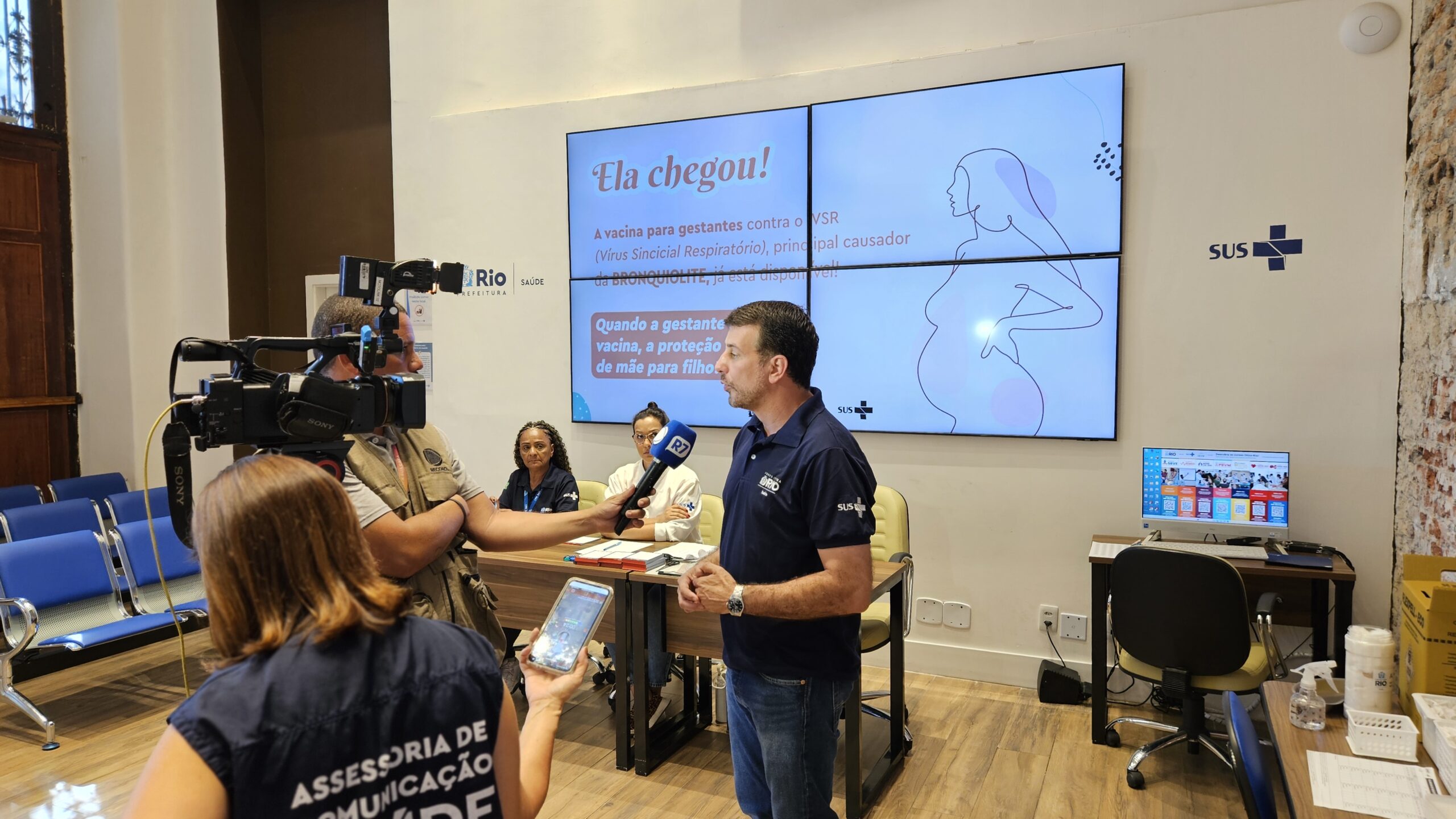 Lançamento da Campanha da Vacina Contra a bronquiolite