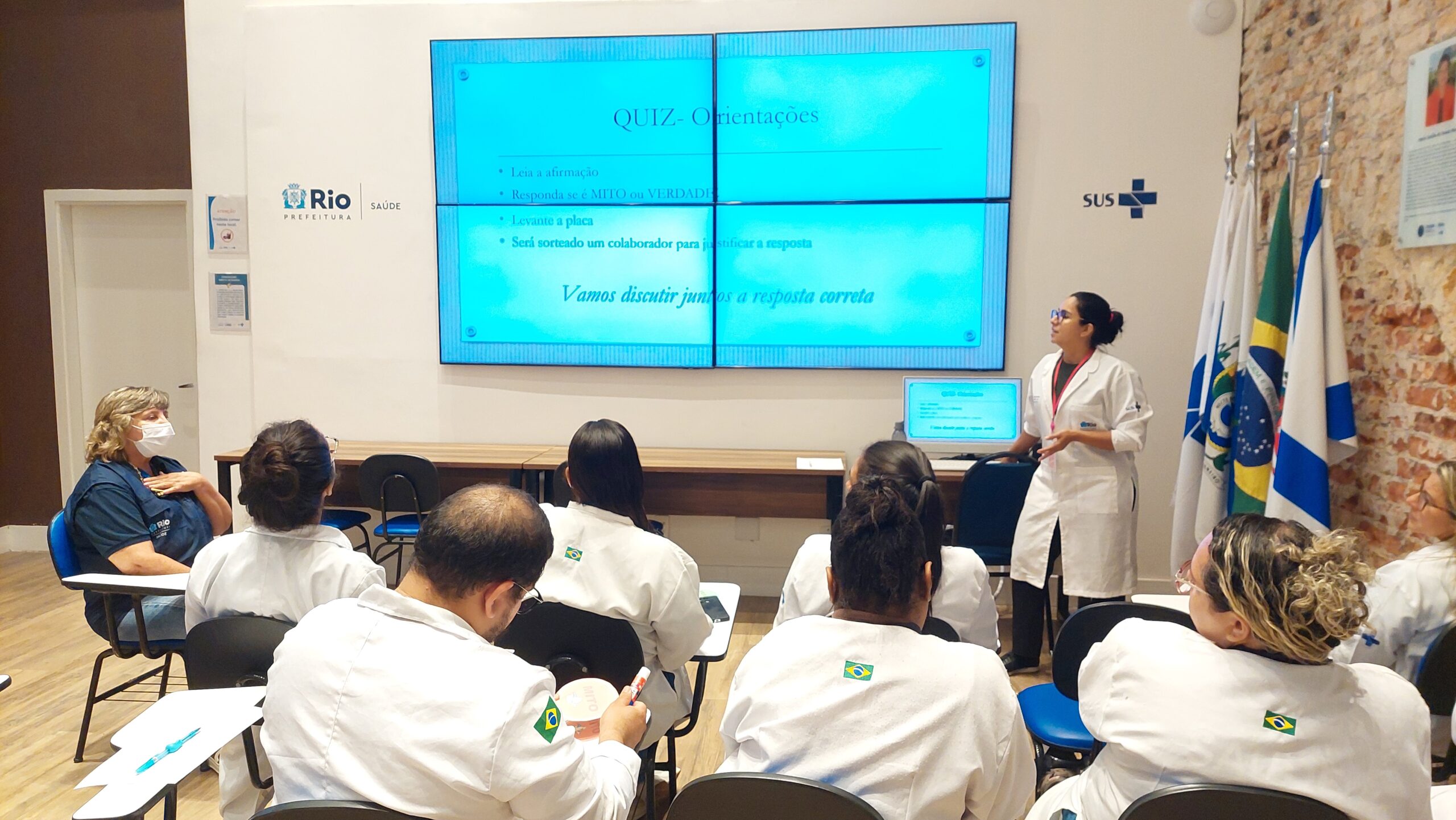 Treinamento da Equipe de Enfermagem SCCV