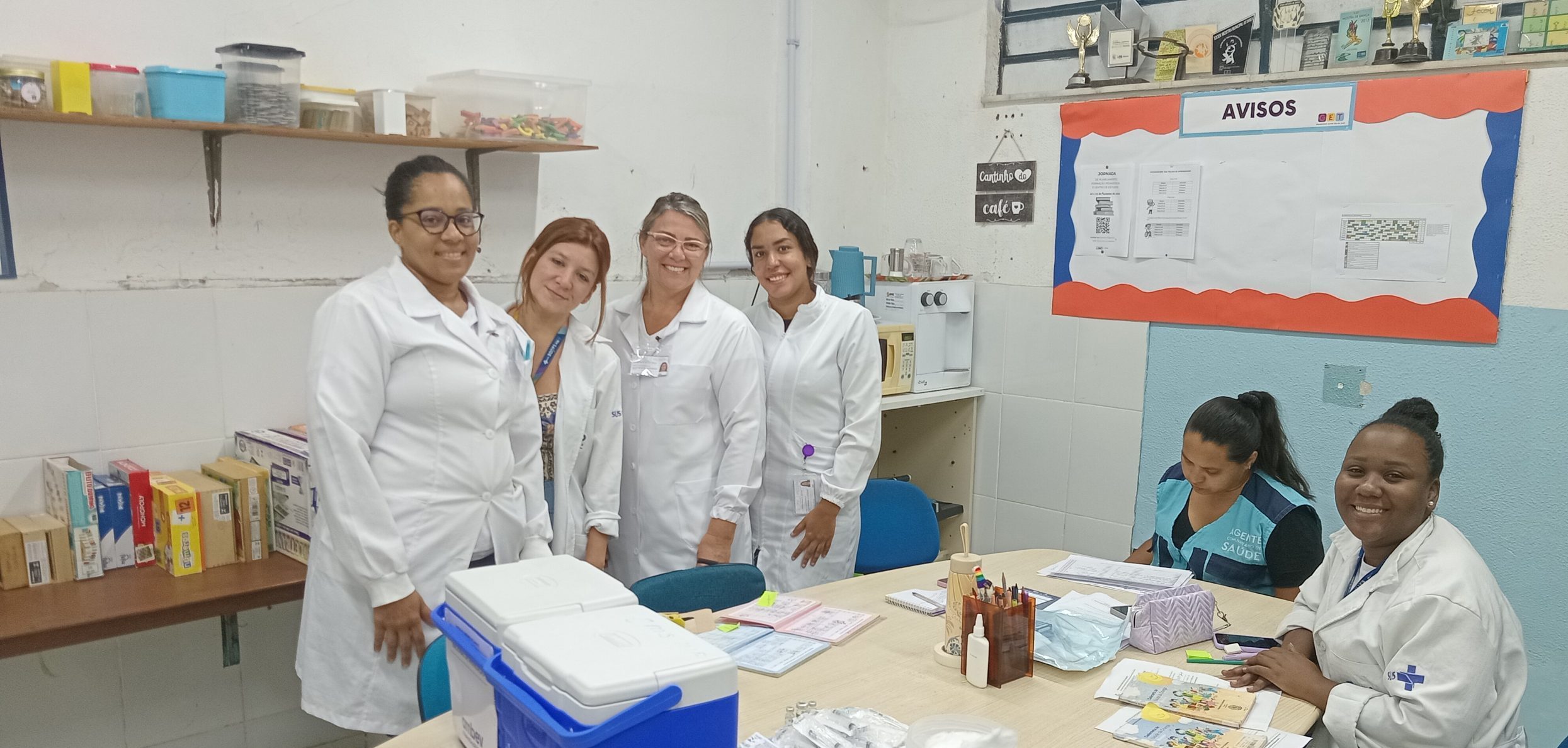 Campanha de Vacinação na Escola Francisco Alves