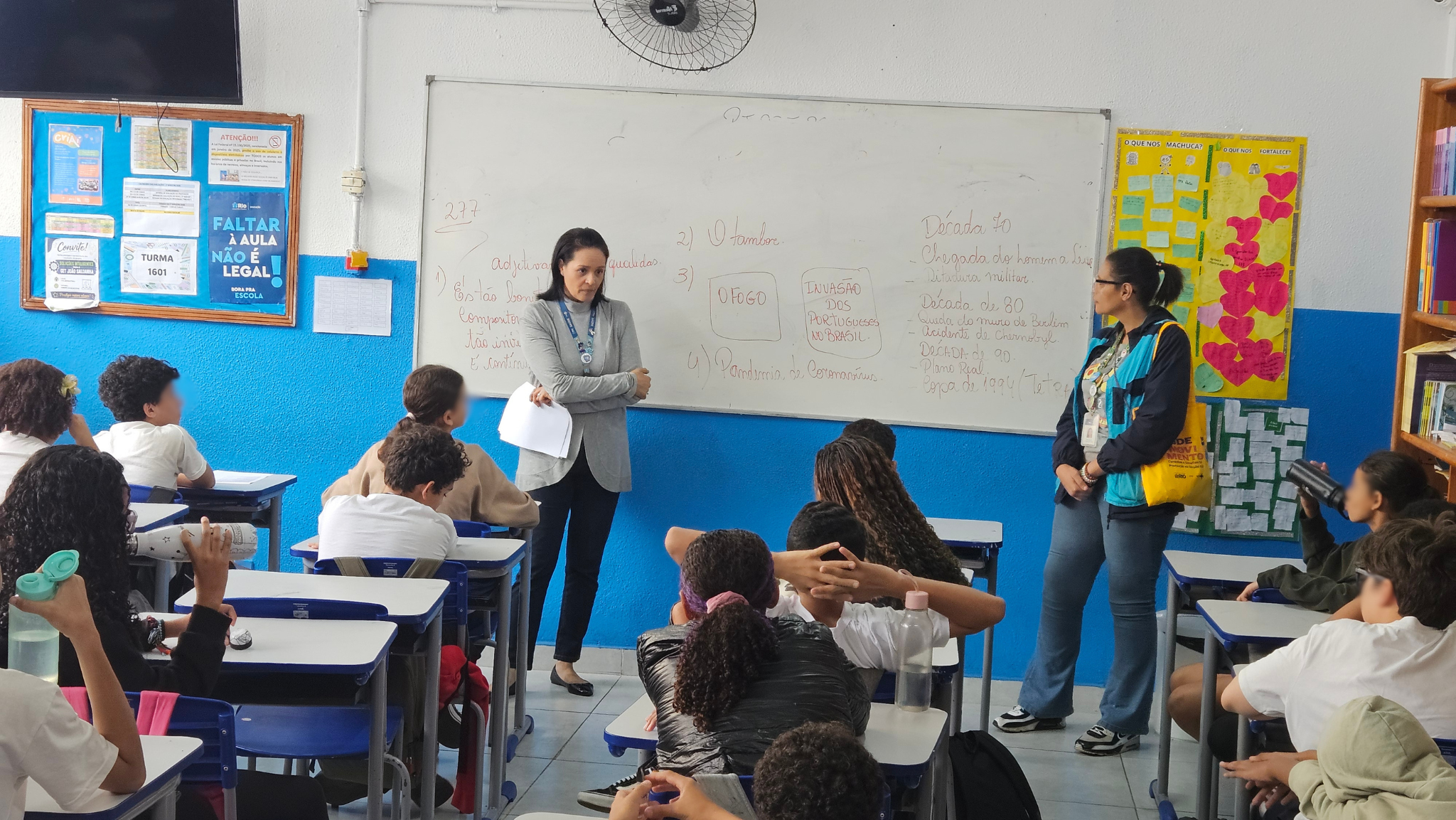 Programa Saúde na Escola (PSE) no Ginásio Educacional Tecnológico João Saldanha
