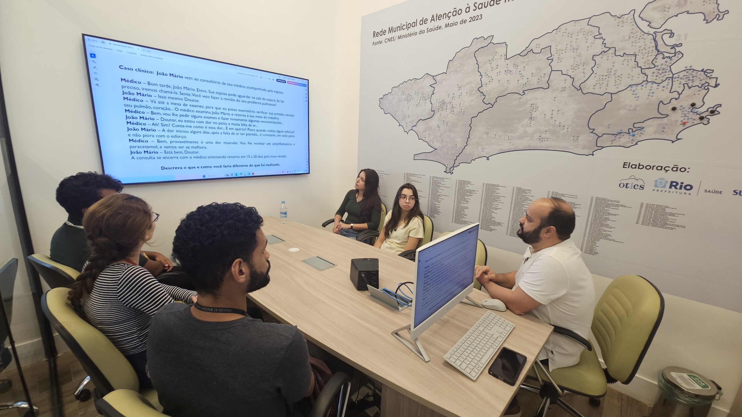 5ª aula de Propedêutica na APS com alunos da UFRJ