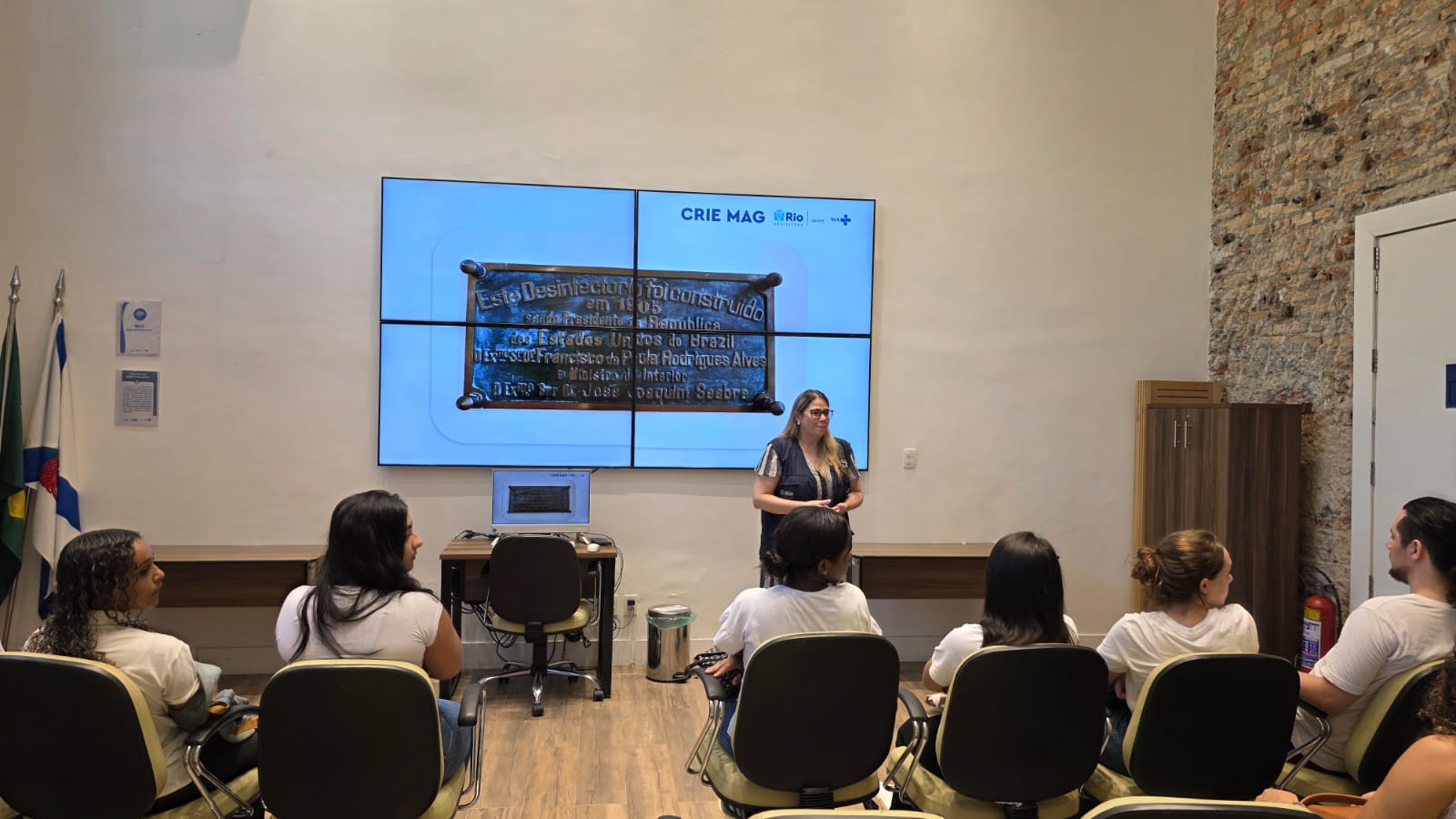 Visita Técnica dos alunos da Universidade Santa Úrsula