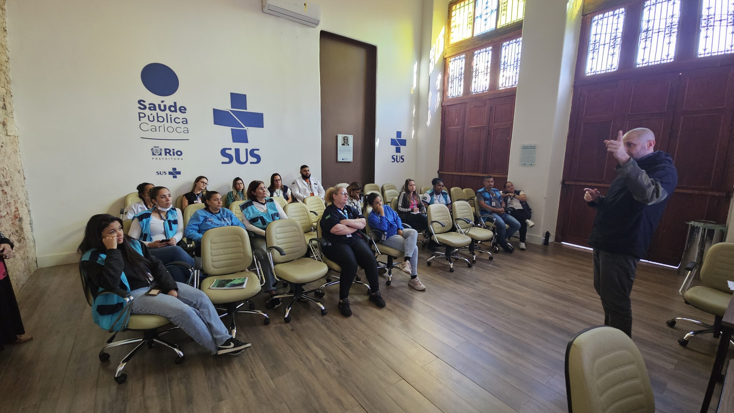 Treinamento do sistema MedRec – CF Luiz de Moraes Junior