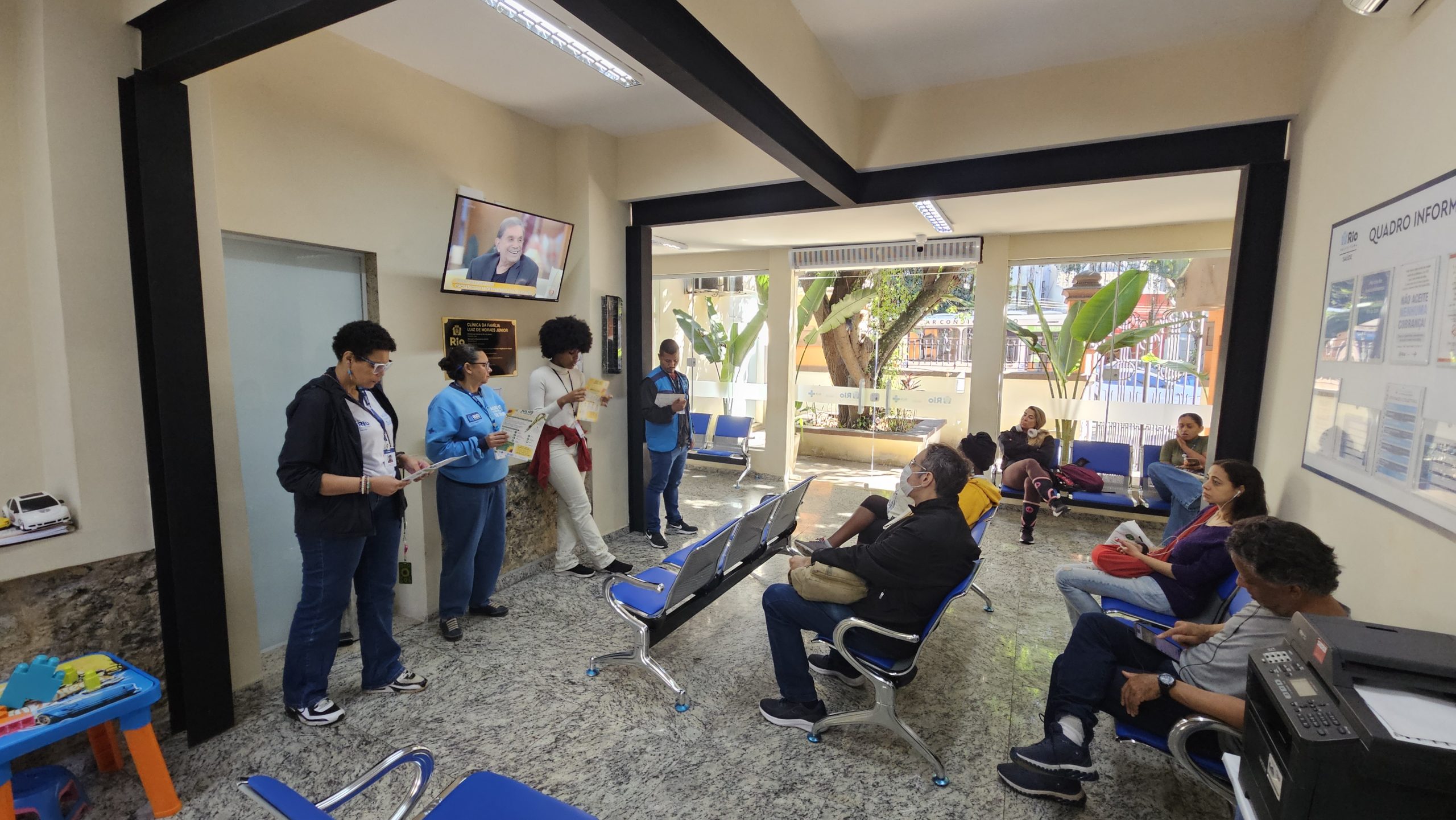 Sala de Espera: Julho Amarelo