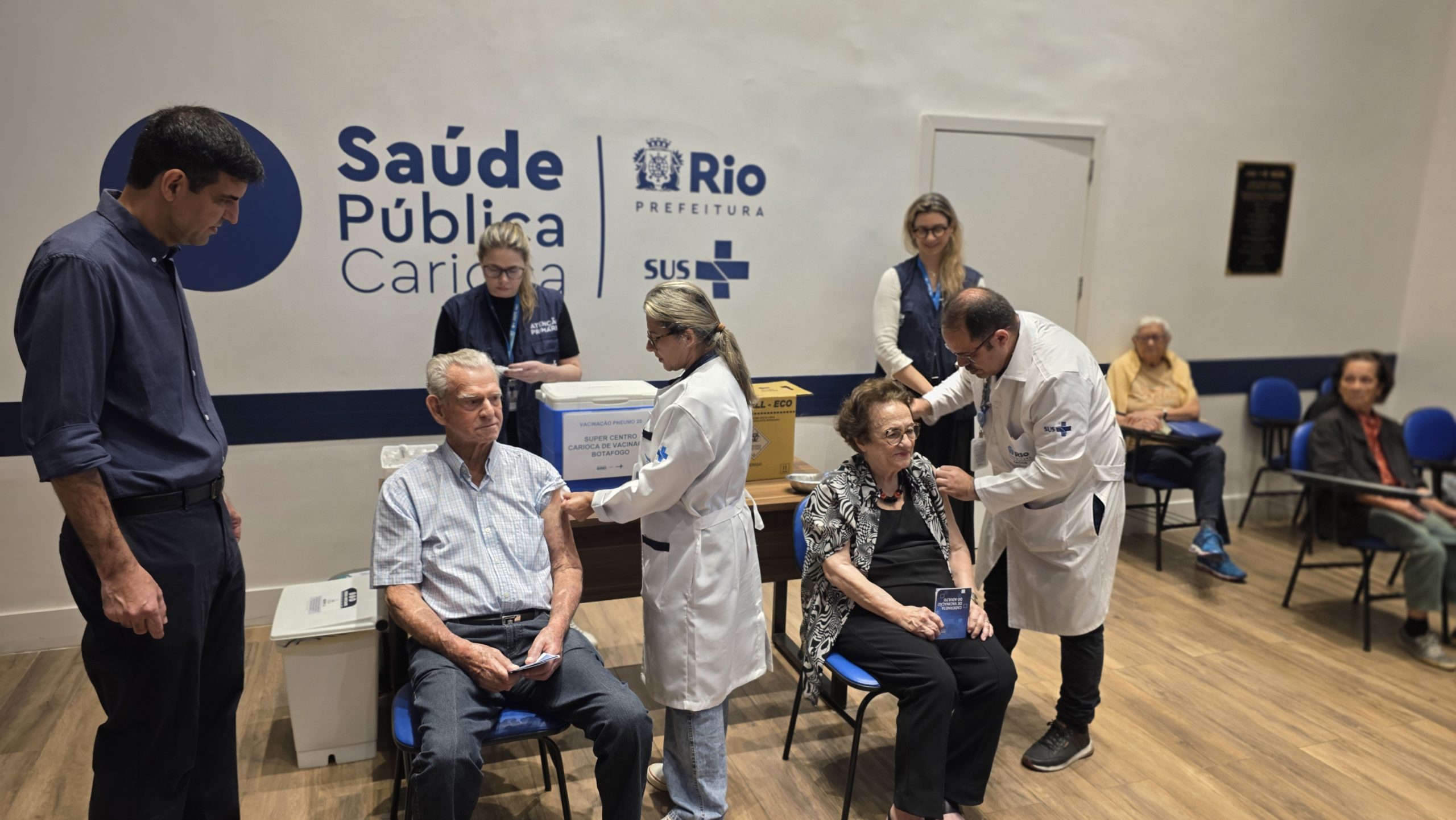 Lançamento da campanha de Vacinação Pneumo 20 no Sus