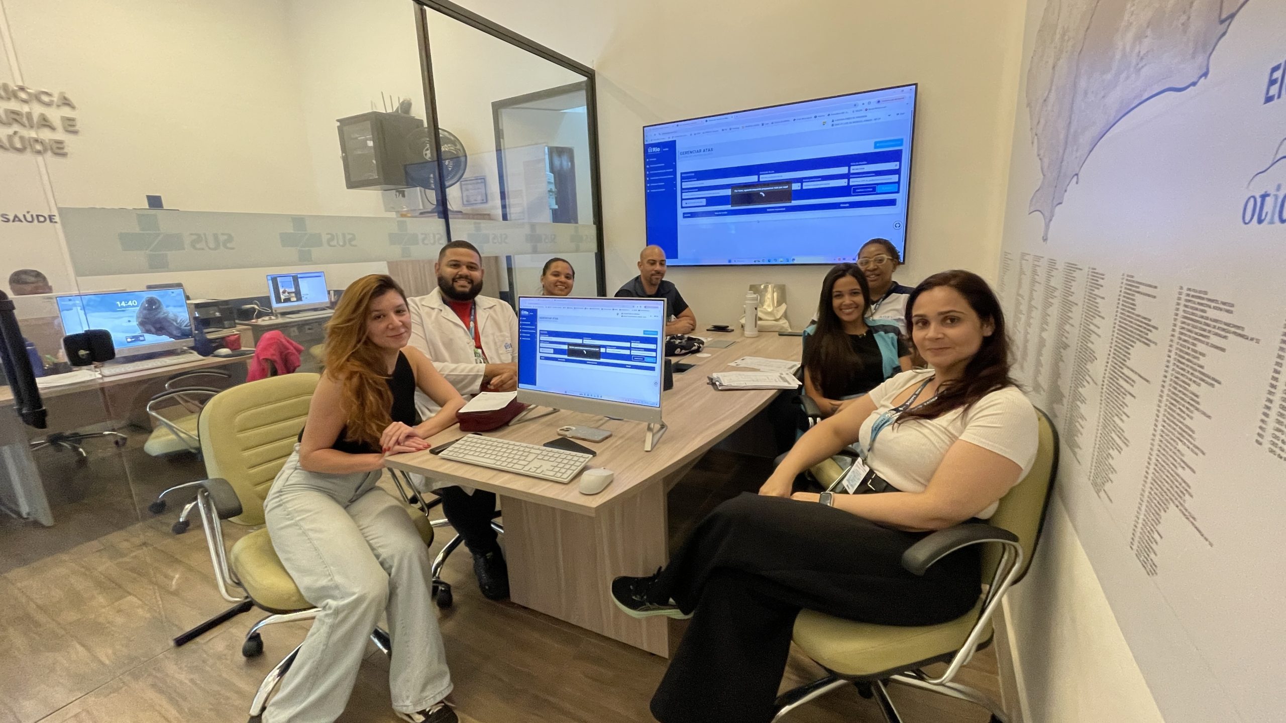 Reunião de Equipe Rio Sul
