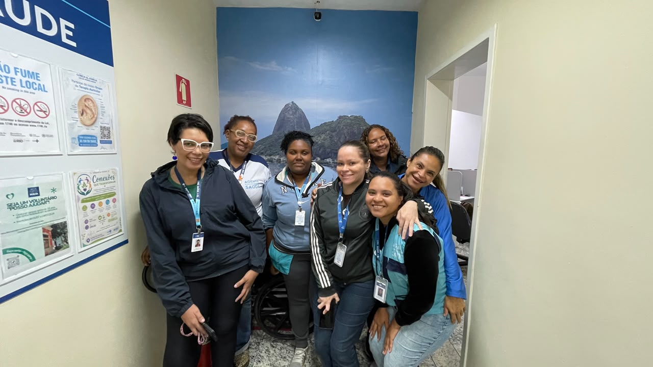 Sala de Espera da Clínica da Família Luiz de Moraes Júnior