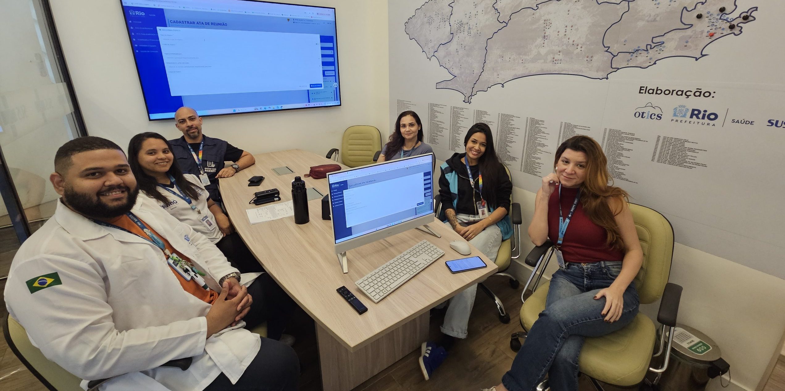 Reunião da Equipe Rio Sul