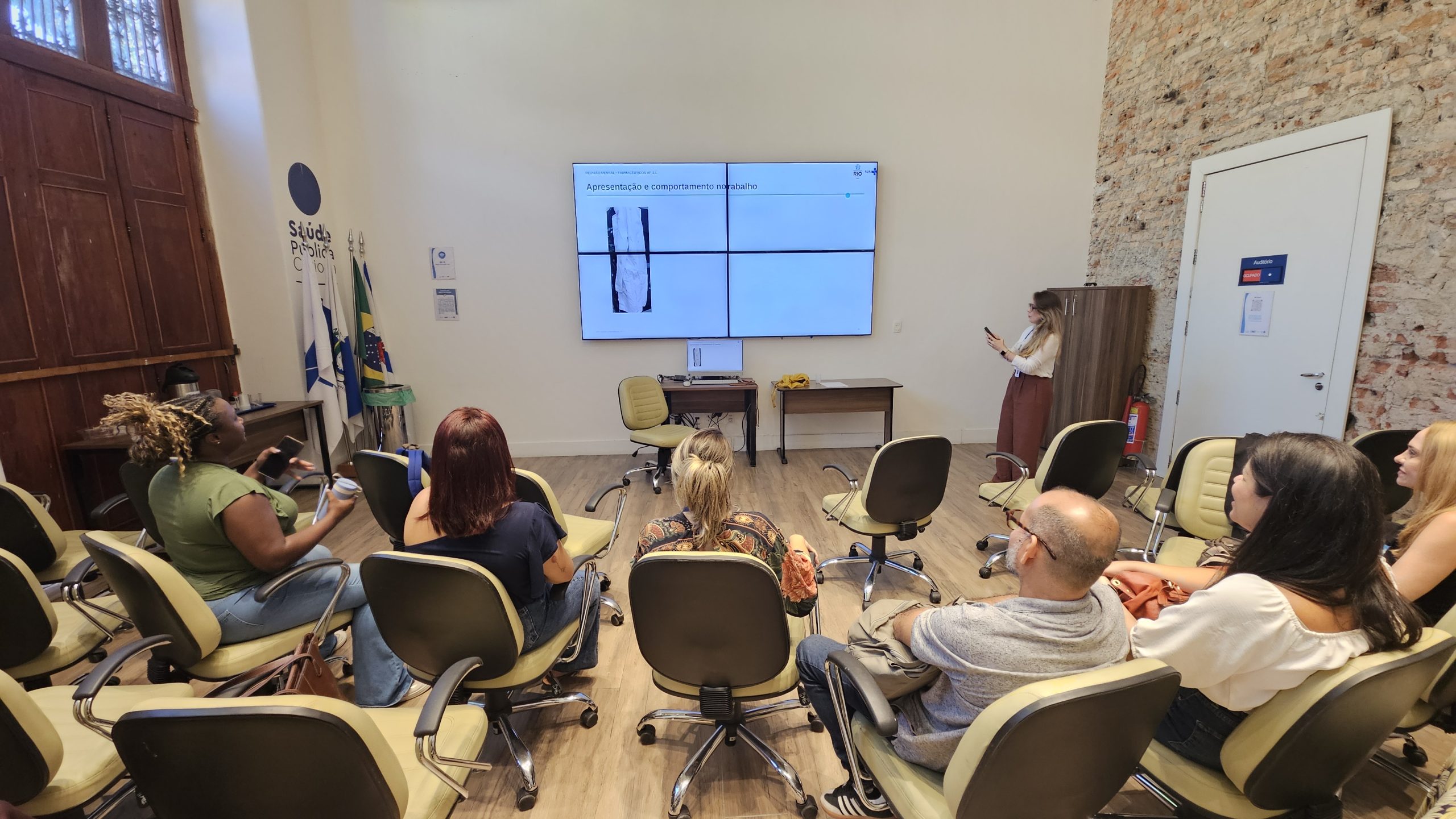 Reunião dos farmaceuticos da CAP 2.1
