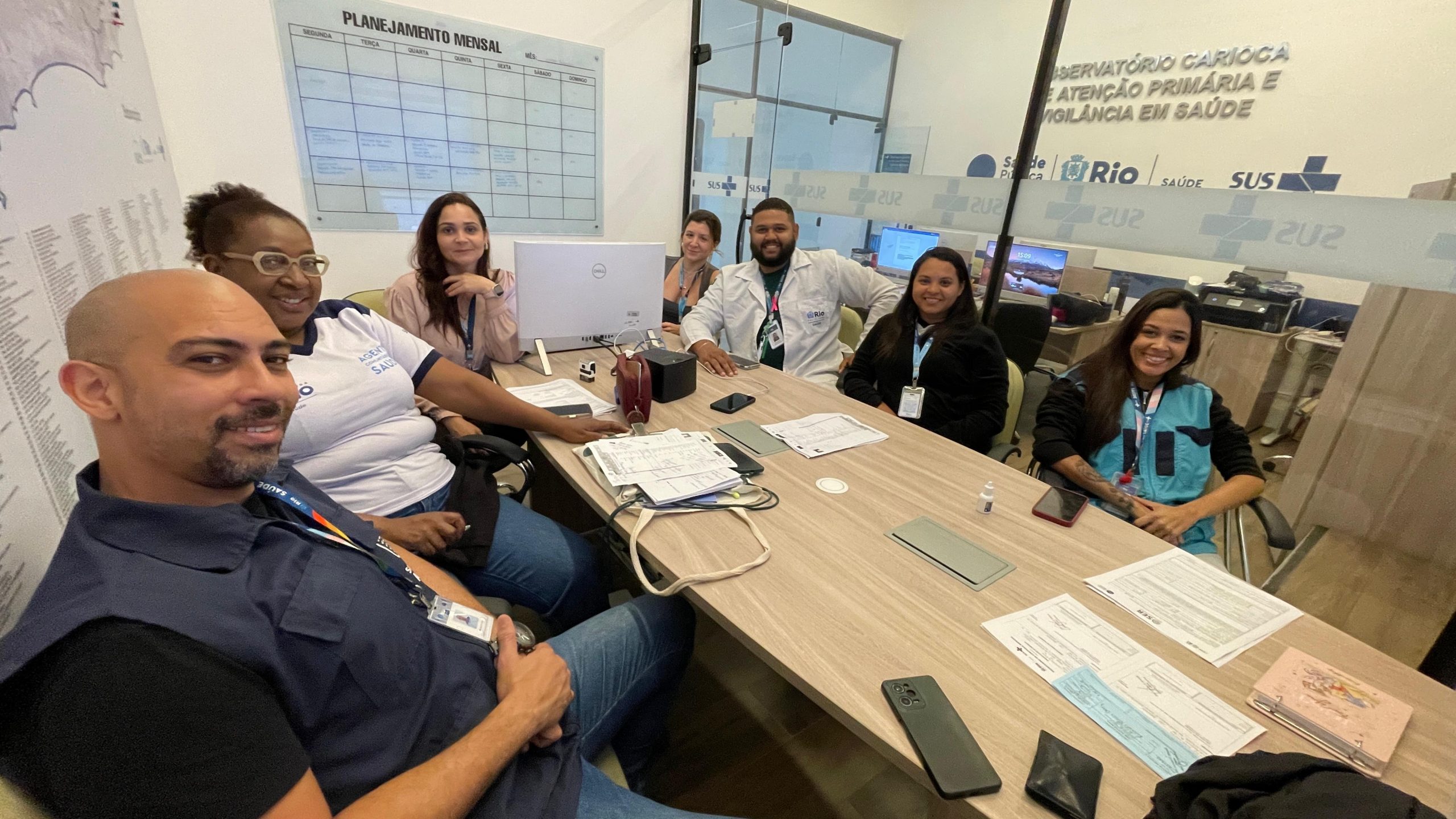 Reunião da Equipe Rio Sul